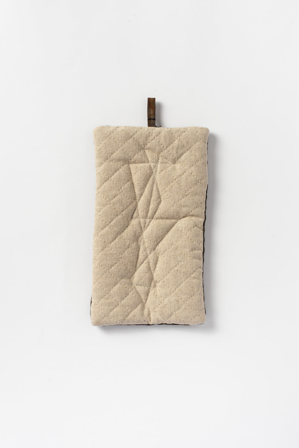 Rust and Kakishibu Pot Mat Medium