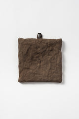 Kakishibu Square Tea Mat with Loop