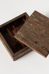 Small Square Cherry Bark Box
