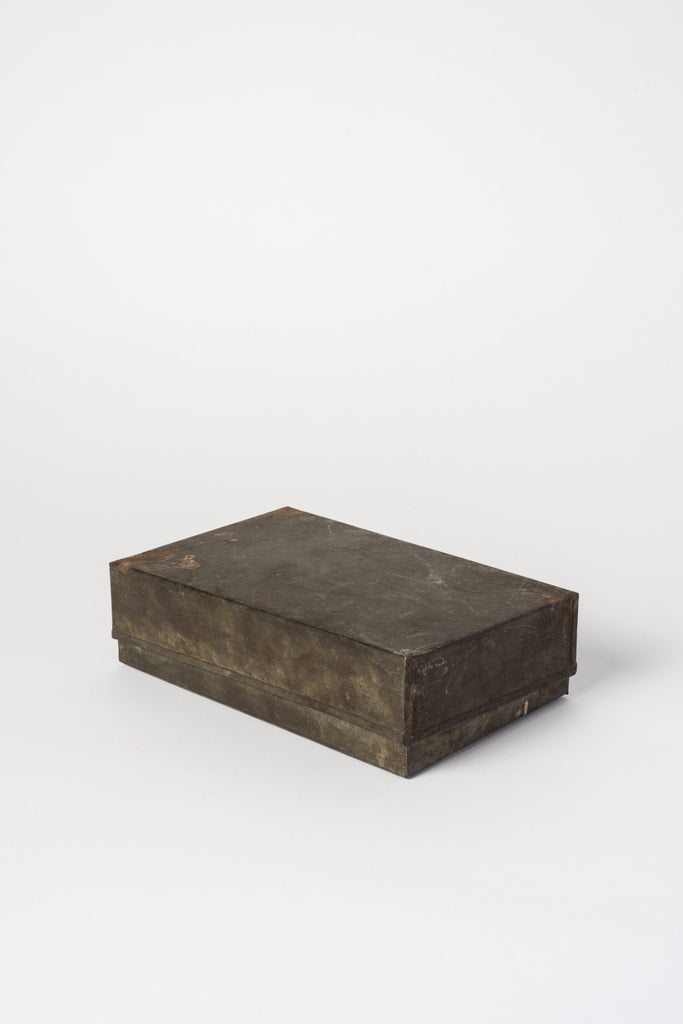 Vintage Japanese Patinaed Tin Box
