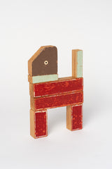 Vintage Japanese Toy Block Set