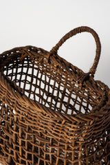 Vintage Japanese Handwoven Vine Basket