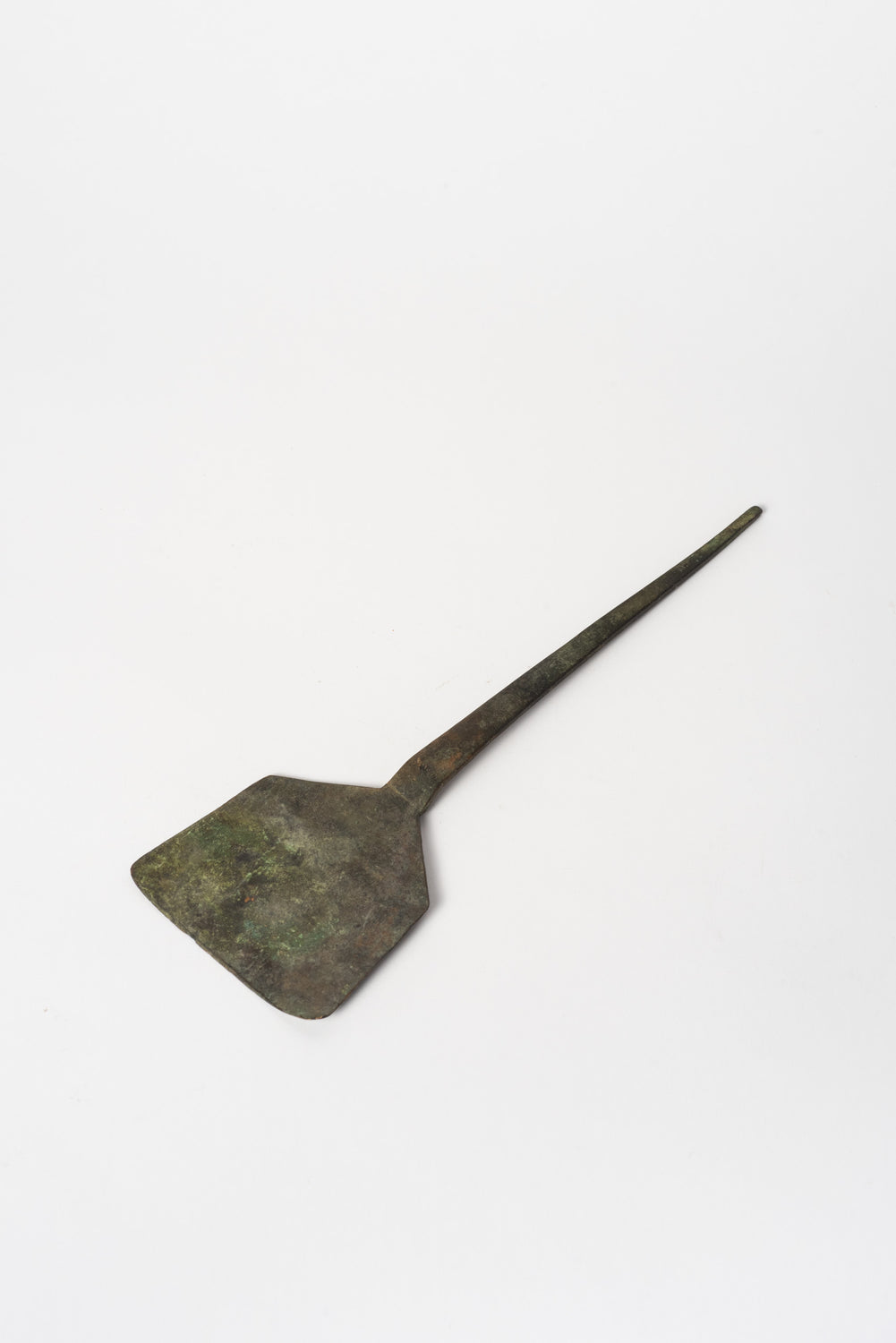 Vintage Japanese Copper Paddle Utensil