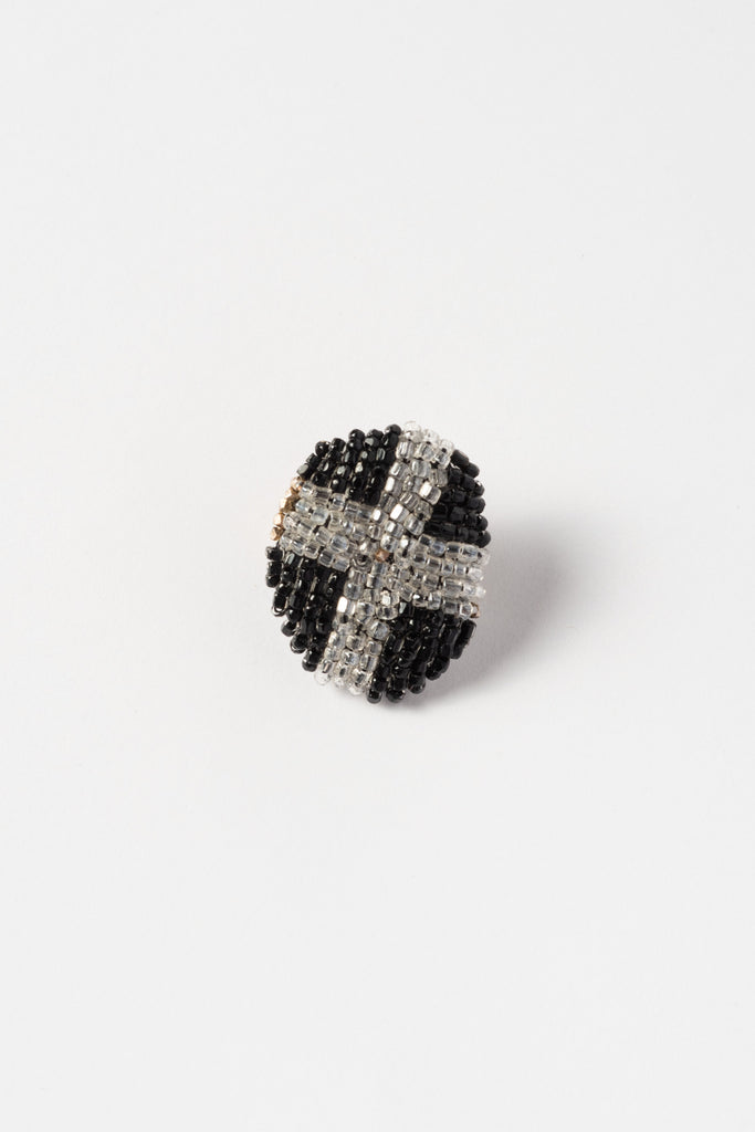 Beaded Brooch 005