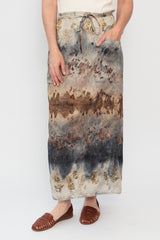 Simple Wrap Skirt, Botanical Dye