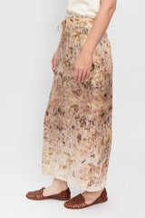 Simple Wrap Skirt, Botanical Dye