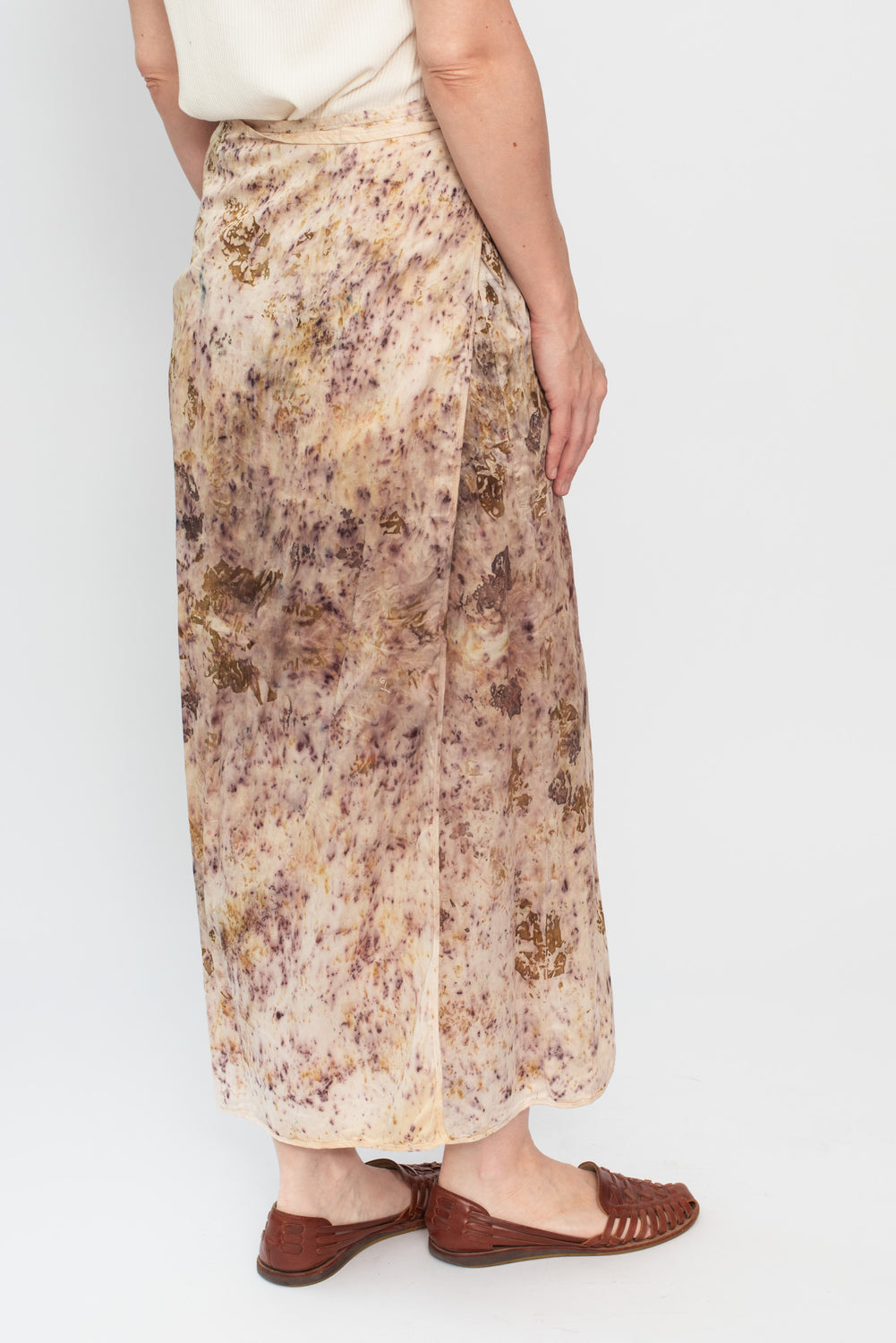 Simple Wrap Skirt, Botanical Dye