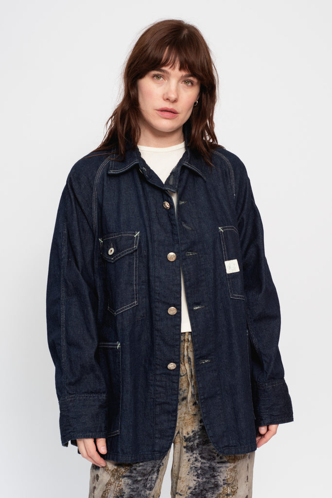 Engineer Jacket, 8 OZ Denim, Indigo Wash