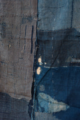 Antique Japanese Boro Textile Late 19th to Early 20th Century (c. 1880–1910)