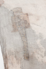 Naturally Dyed Linen Gauze Hanging 04