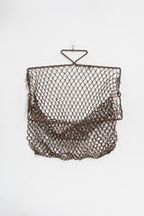 Vintage Japanese Rope Mesh Utility Basket