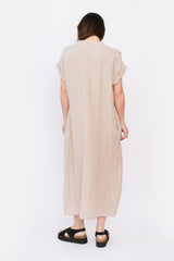 Linen WASHER Dress, Natural