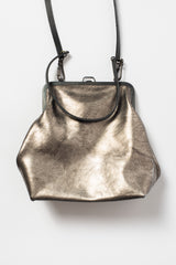 SHO-61 Frame Shoulder Bag Rusty Silver