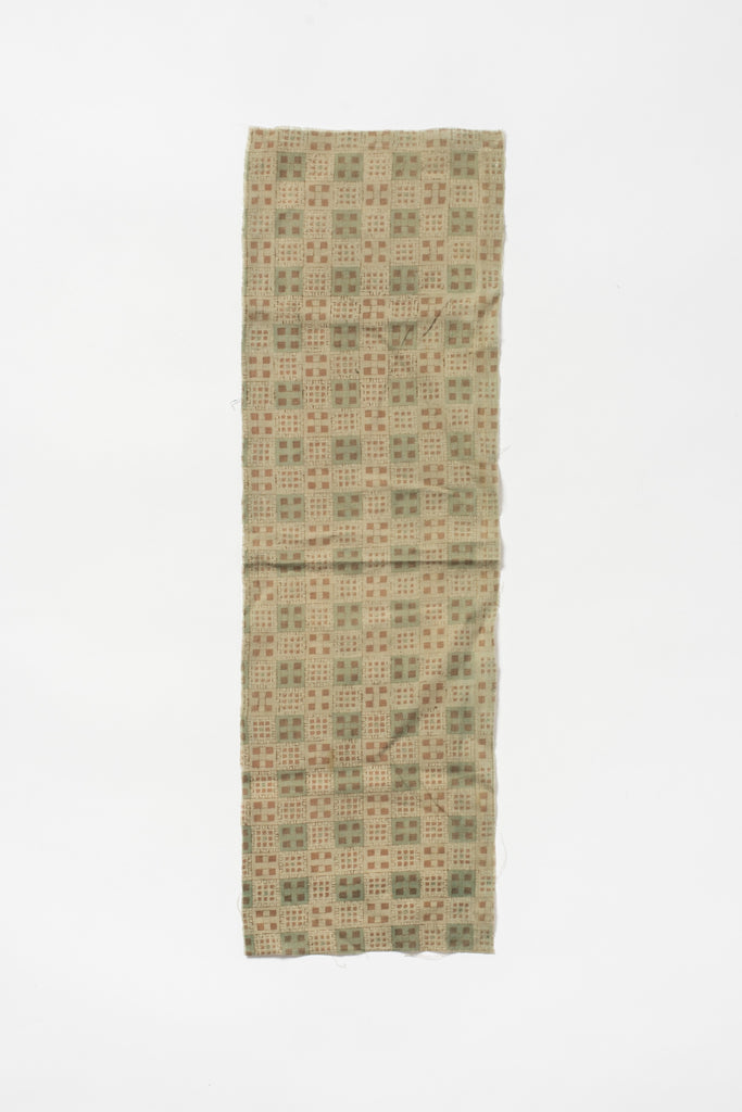 Vintage Japanese Kasuri Cotton Textile Remnant