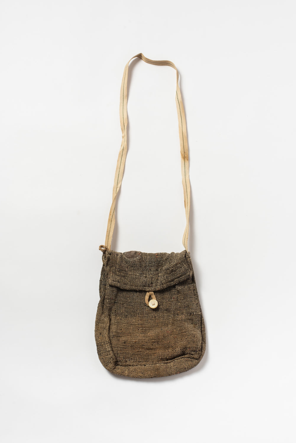 Vintage Japanese Handwoven Shoulder Bag