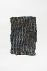 Vintage Japanese Boro Sashiko Textile | Hand-Stitched Cotton Zōkin