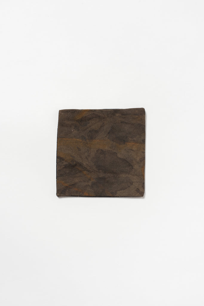 Kakishibu and Rust Dyed Coaster