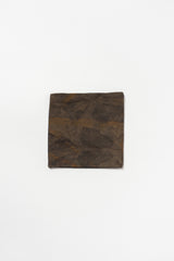 Kakishibu and Rust Dyed Coaster