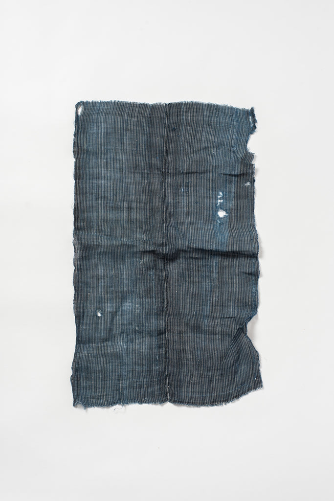 Vintage Japanese Indigo Cotton Textile Fragment I