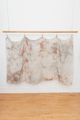 Naturally Dyed Linen Gauze Hanging 05