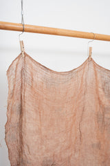 Naturally Dyed Linen Gauze Hanging 01