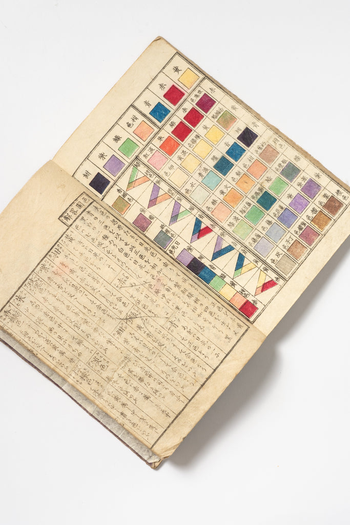 Vintage Japanese Meiji Era 1875 Elementary School Primer, RARE