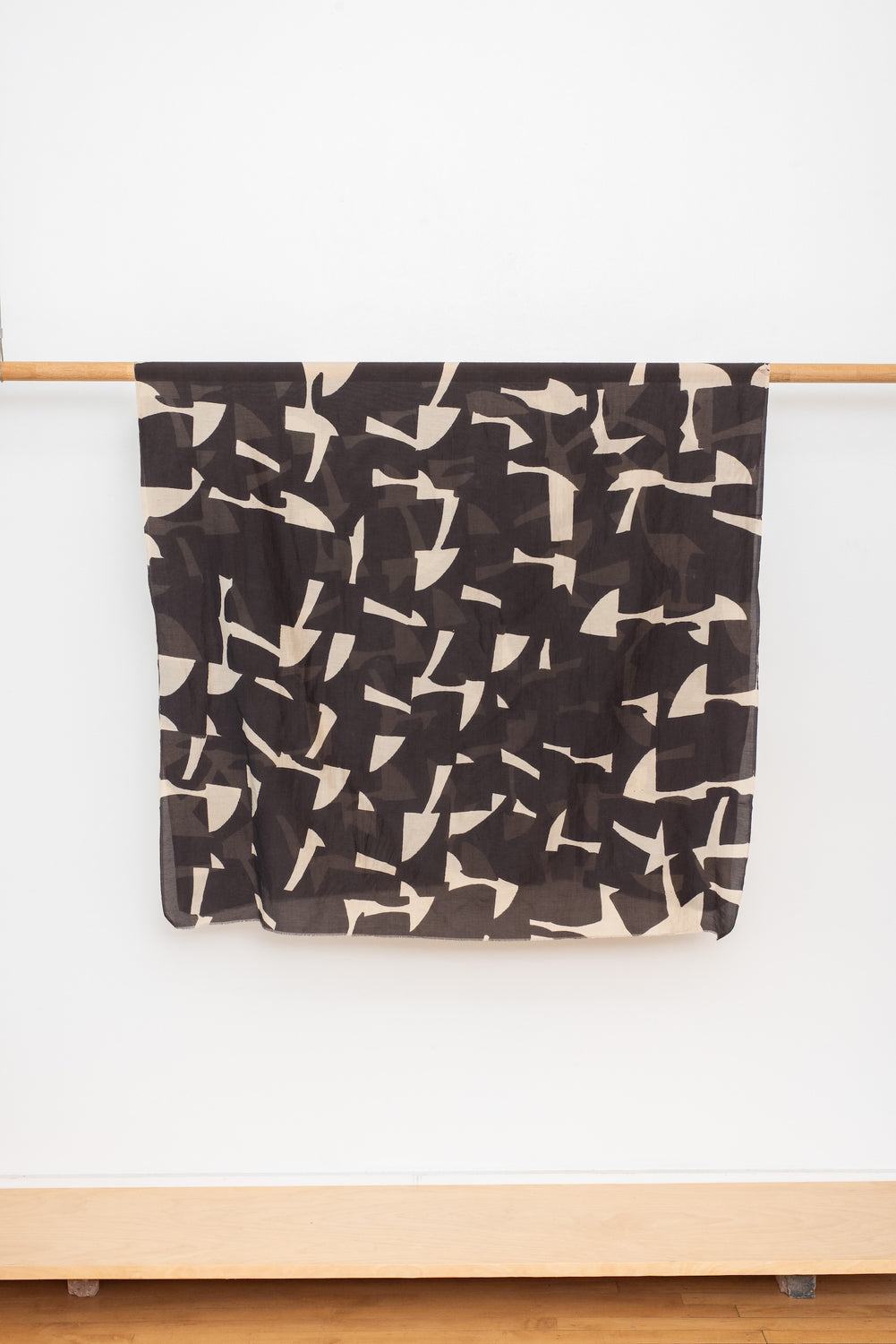 Abstract Shawl Charcoal