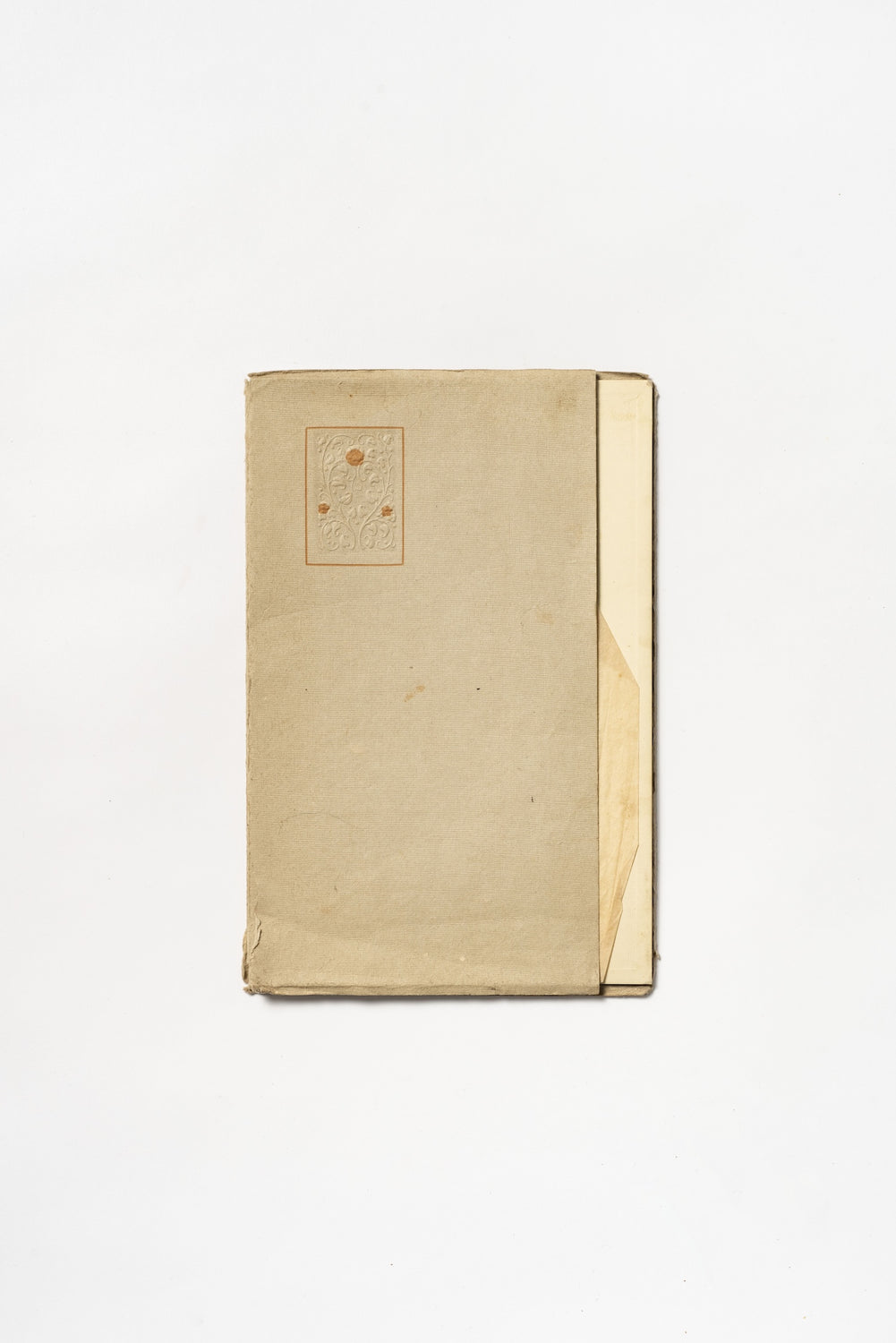Vintage Japanese Studio Portrait Album with Original Folder
