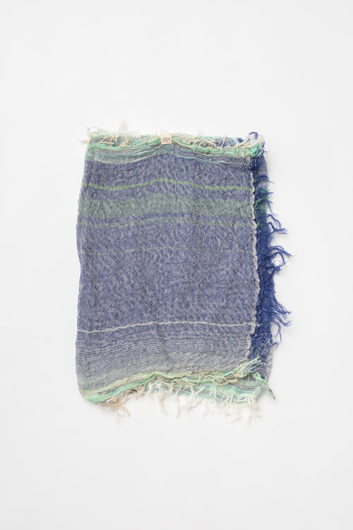 Woven Cotton Small Shawl 01 – Moth