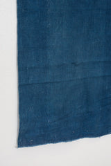 Vintage Japanese Indigo Cotton Fabric Remnant