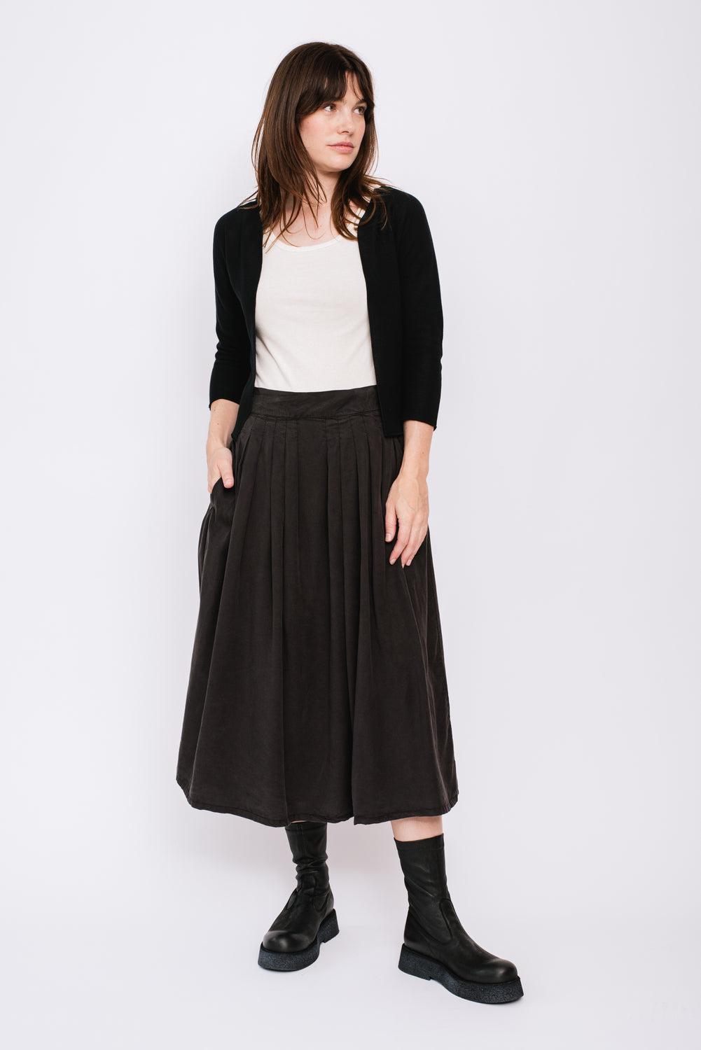 VASCO Skirt Ebano (Dark Brown)