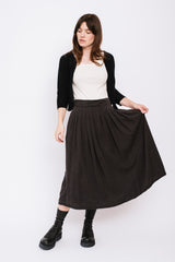 VASCO Skirt Ebano (Dark Brown)