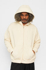 Organic Cotton Hooded Sweatshirt Natural Unisex