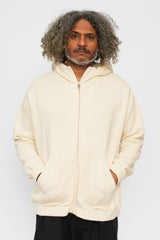 Organic Cotton Hooded Sweatshirt Natural Unisex