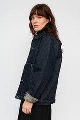 Cotton and Hemp Denim Jacket Unisex