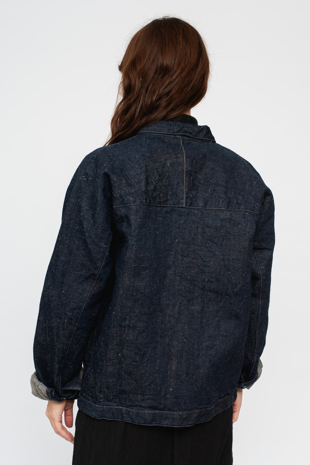 Cotton and Hemp Denim Jacket Unisex