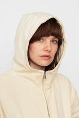 Organic Cotton Hooded Sweatshirt Natural Unisex