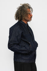 Cotton and Hemp Denim Jacket Unisex