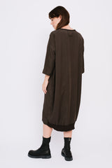 VASCO Dress, Ebano (Dark Brown)