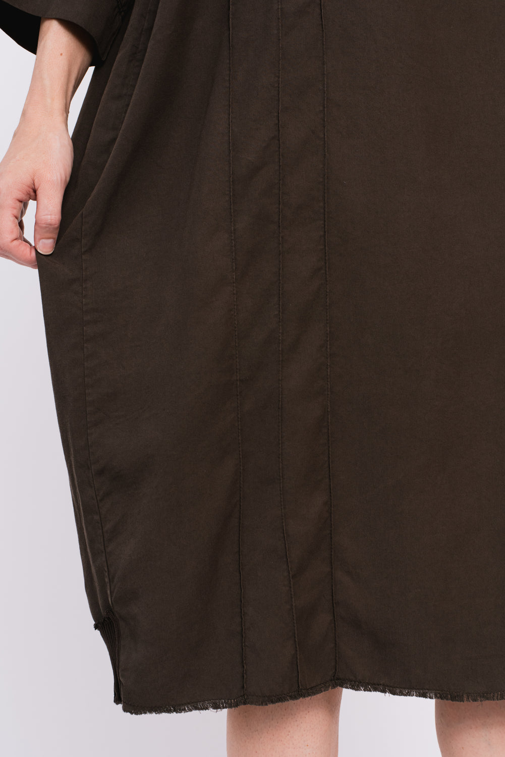 VASCO Dress, Ebano (Dark Brown)