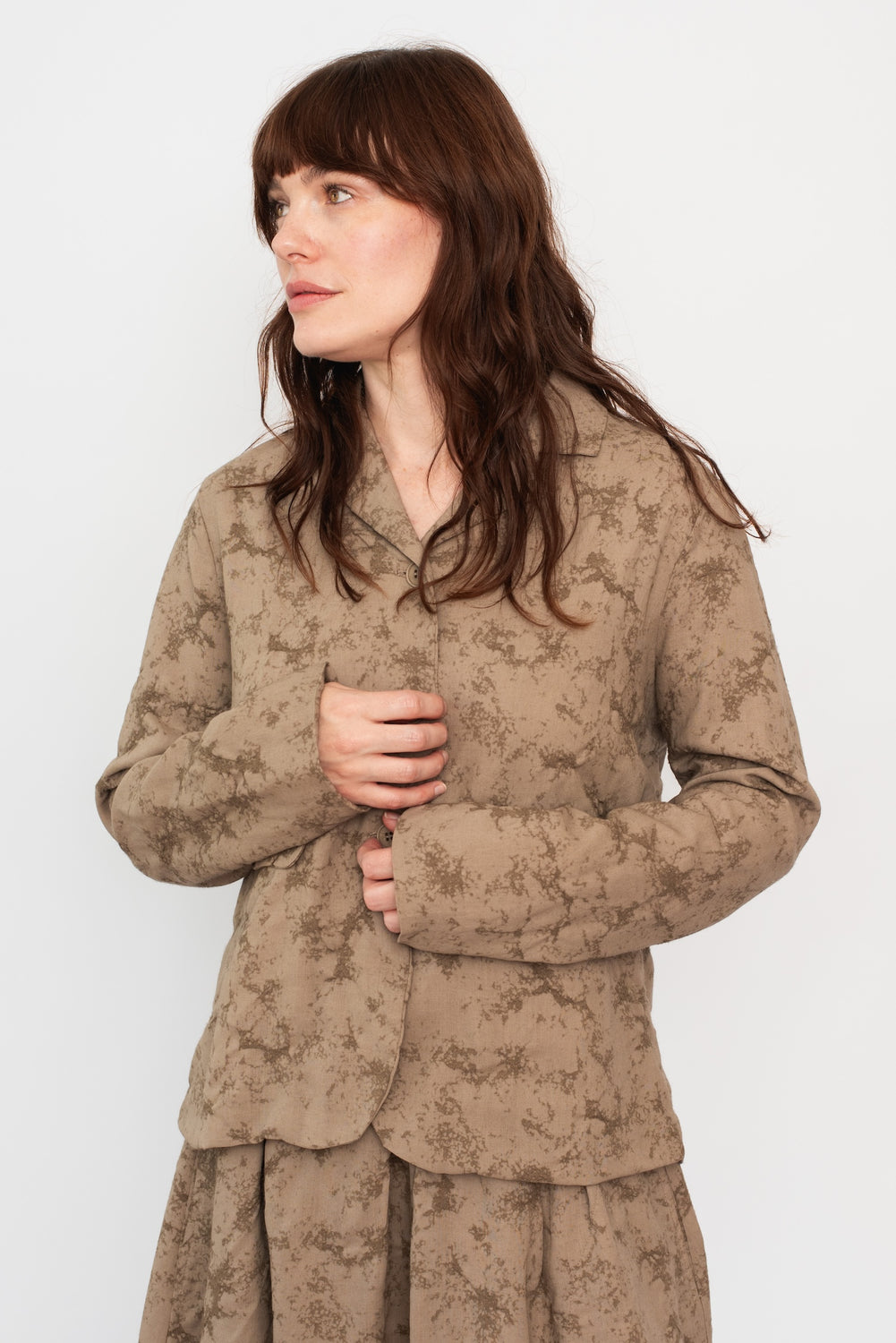 Wool Jacket Tortora