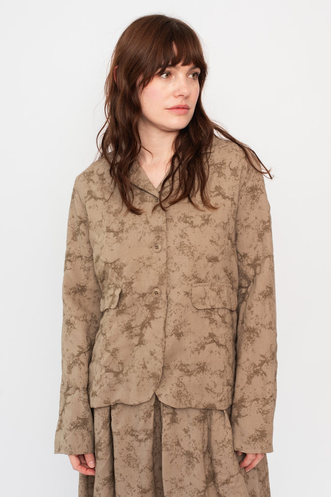 Wool Jacket Tortora