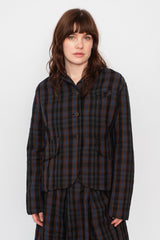 Jacket Brown Plaid