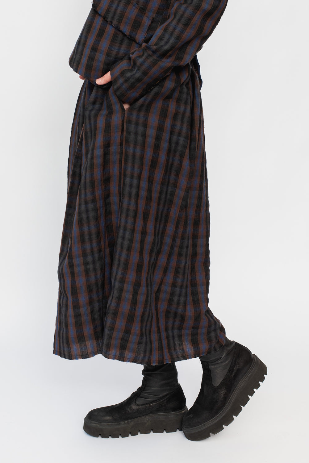 Skirt Brown Plaid