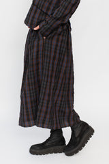 Skirt Brown Plaid