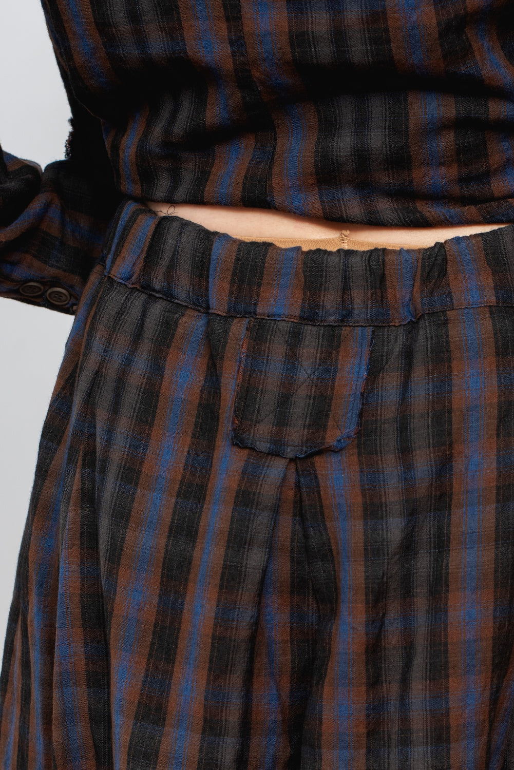 Skirt Brown Plaid
