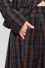 Skirt Brown Plaid