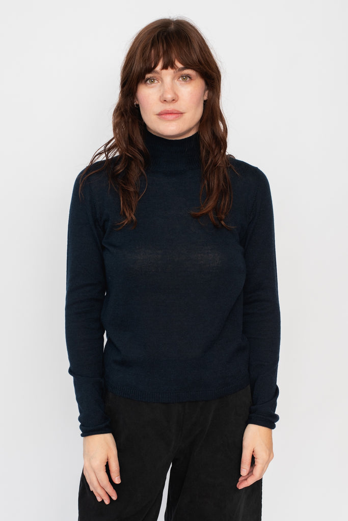 Cotton Cashmere Pullover Abisso