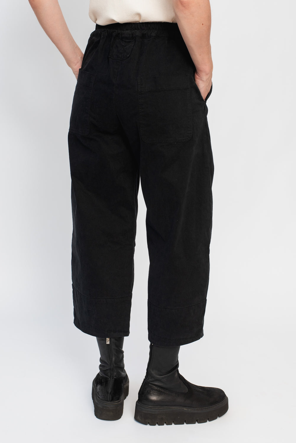 Cotton Pants Black