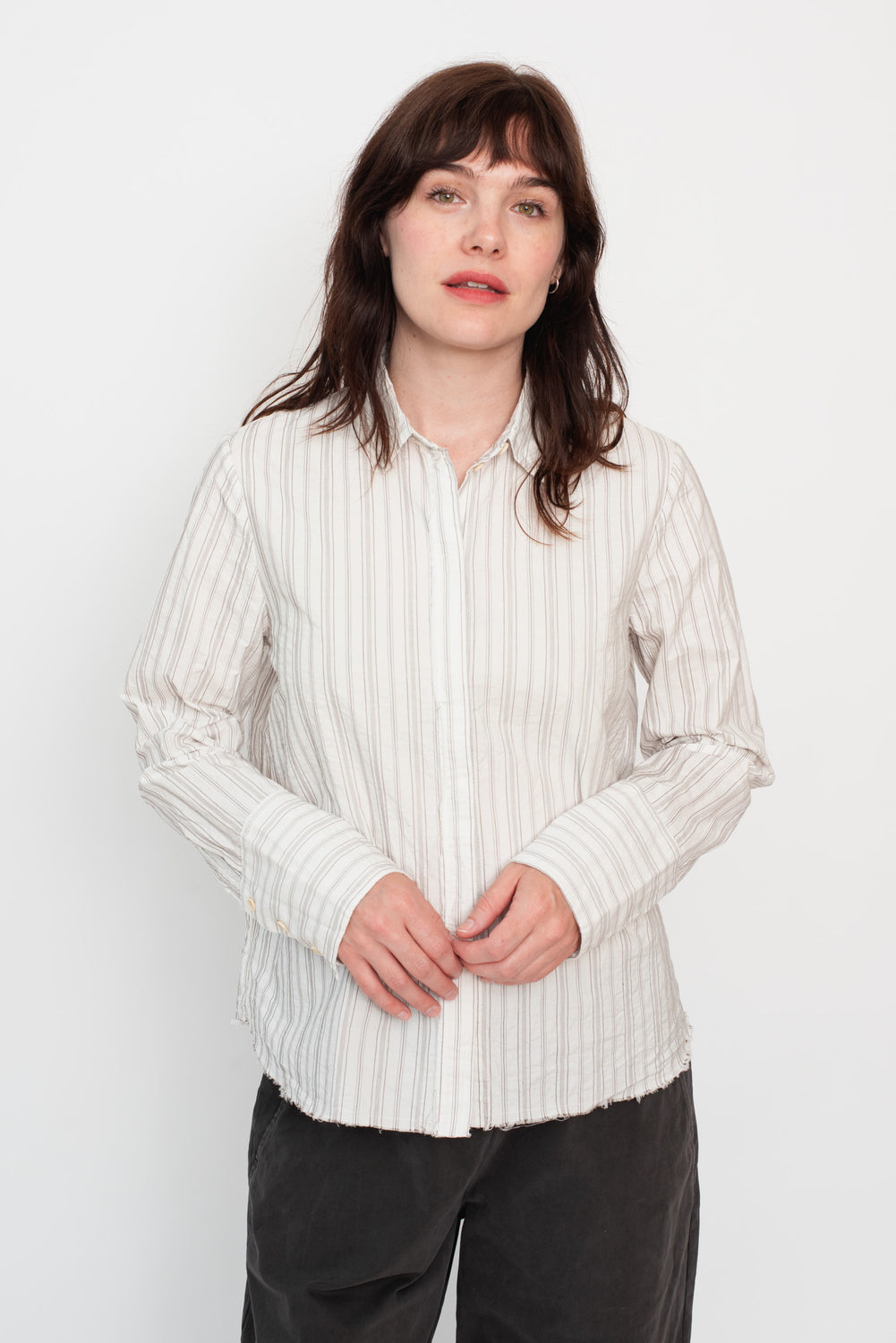 Stripe Cotton Shirt